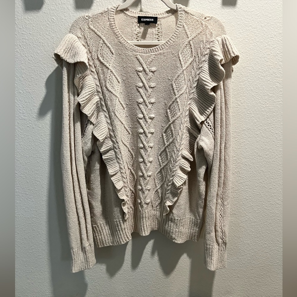 Express Sweater (off white, size XL)
